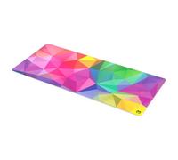 ENDORFY Alfombrilla de ratón Crystal Spectrum XL, XXL, 900 x 400 mm, Alfombrilla de ratón Suave, Borde Impreso, Base de Goma Antideslizante, diseño Elegante