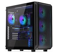 ENDORFY Arx 700 ARGB, Caja pc Gaming ATX, 4xARGB Ventiladores de 140mm incluidos, Espacio para Dos radiadores de hasta 360mm aio refrigeración por Agua pc, EY2A013
