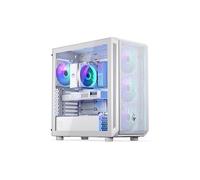 ENDORFY Arx 700 White ARGB, Caja pc Gaming ATX, 4xARGB Ventiladores 140mm incluidos, Parte Superior y Frontal de Malla ventilada, Espacio para Dos radiadores de hasta 360mm aio refrigeración por Agua