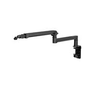 ENDORFY Broadcast Low Profile Boom Armor, micrófono premium de perfil bajo y brazo de luz con cable, giratorio 360 grados