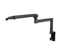 ENDORFY Broadcast Low Profile Boom Armor, micrófono premium de perfil bajo y brazo de luz con cable, giratorio 360 grados