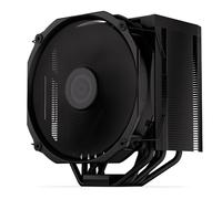 ENDORFY Fortis 5 Black - Refrigerador de CPU con ventilador de 140 mm, ventilador fluctus de 140 mm, modo semi-pasivo opcional, enfriador am4, enfriador am5 cpu, AM5, AM4, LGA1700, LGA1200