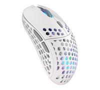 ENDORFY LIX Onyx White Wireless, Ratón inalámbrico Ligero para Juegos, Sensor PixArt PAW3335, 16 000 dpi, Kailh GM 4.0 | EY6A010