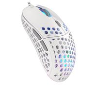 ENDORFY LIX Plus Onyx White, ratón Ultraligero para Juegos, Sensor PixArt PAW3370, 19 000 dpi | EY6A003