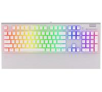ENDORFY Omnis Pudding Onyx White Kailh Blue, Teclado de tamaño Completo, botón de Volumen | EY5A034