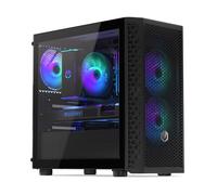 ENDORFY Signum M30 ARGB, Carcasa para PC mATX, 3 x 120 mm ARGB PWM, Enfriador de CPU de hasta 159 mm, hasta 345 mm GPU, Panel de Malla, Filtro de Polvo, 1 USB-C 3.2 Gen 2x2, 2 Puertos USB-A 3.2 Gen 1