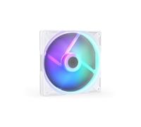 ENDORFY Stratus 140 White PWM ARGB - Ventilador de Carcasa de PC de 140 mm, Alto Flujo de Aire, iluminación LED ARGB, Control PWM, Conector de 4 Pines, Color Blanco