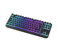 ENDORFY Thock TKL Wireless DE Kailh Box Red Pudding, Bluetooth y 2,4 GHz inalámbrico, Pudding PBT Double-Shot Keycaps, función Hot-Swap, disposición Alemana QWERZ | EY5D017