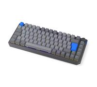 ENDORFY Thock V2 75% Wireless DE, QWERTZ, BT 2.4 GHz, Yellow switches by Gateron, Hot-Swap, Control de Volumen, función silenciosa, Software, Parte Superior de Aluminio, macros programables