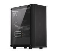 ENDORFY Ventum 200 Air, Caja ATX, 4 Ventiladores de 120 mm incluidos, Laterales de Cristal Templado, Panel Frontal de Malla, Amplia compatibilidad de refrigeración, Factor de Forma Compacto, EY2A002