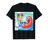Endoscopia GI Enfermera Endo Tech Camiseta gráfica económica, Hombre, Negro, L