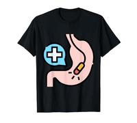 Endoscopia GI Enfermera Endo Tech Camiseta gráfica económica, Hombre, Negro, S