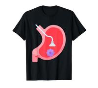 Endoscopia GI Enfermera Endo Tech Camiseta gráfica económica, Hombre, Negro, XL