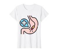 Endoscopia GI Enfermera Endo Tech Camiseta gráfica económica, Mujer, Blanco, M