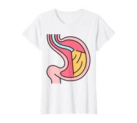 Endoscopia GI Enfermera Endo Tech Camiseta gráfica económica, Mujer, Blanco, XL