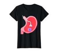 Endoscopia GI Enfermera Endo Tech Camiseta gráfica económica, Mujer, Negro, XS
