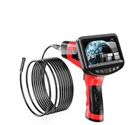 Endoscopio 1080P 8.5mm Lente dual Cámara de inspección industrial de 4.3 pulgadas con 6 LED IP67 Boroscopio impermeable(25M)