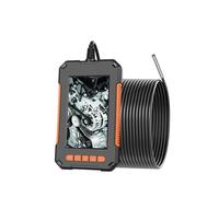 Endoscopio Cámara De Alcantarillado 3.9mm Inspección 1080P HD Pantalla LCD IP67 Serpiente Impermeable con 6 Luces LED Drenaje, para automóvil, Pared(2m)