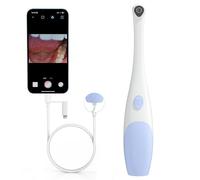 Endoscopio, cámara Oral HD 1920P, vídeo de inspección de Dientes de Animales, cámara intraoral con 8 Luces LED Ajustables, Compatible con Android e iOS, iPhone, (For USB-C and Lightning)