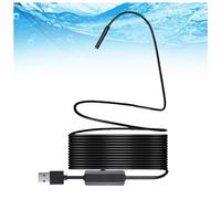 Endoscopio con Cámara, Tubería De Drenaje De Alcantarillado con Luz, Endoscopio Industrial para Teléfono Móvil WiFi Inalámbrico HD, Mantenimiento Automotriz para Inspección De Pared(Size:1M)(2M)
