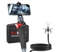 Endoscopio con dirección de 360° bidireccional (Endoscopio para teléfono móvil compatible con Android & iOS) HD 1080P Protección contra sobrecalentamiento IP67(H406A-Φ6.2-2M)