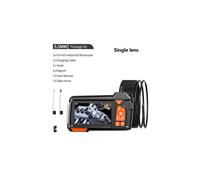 Endoscopio con pantalla LCD de 4,3 pulgadas, HD 1080p, cámara impermeable IP67 de 5,5 mm, modelo M40 con iluminación LED, enchufe europeo.