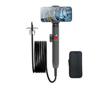 Endoscopio Giratorio de 360° 5 Pulgadas, cámara inspección endoscópica IPS 3,9 mm, endoscopio Industrial mecánico automotriz(J10 3.9MM Phone)