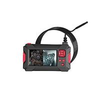 Endoscopio, P30 8MM Lente dual Rotación de 360 grados Boroscopio industrial Endoscopio 4.3 "IPS LCD Cámara de inspección de automóviles digitales con 8 LED(1m)