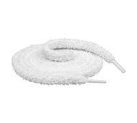 Endoto 9MM Cordones Peludos Fluffy Mullidos Cordón de Repuesto Shoelaces Laces para NB NIKE Asics Zapatillas - Off White, 45 pulgadas
