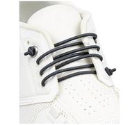 Endoto Cordones Elasticos para ON Cloud 5 & 6 Running Zapatillas, Cordón Sin Atar de Repuesto Laces (Gris Carbón, 20 pulgadas)