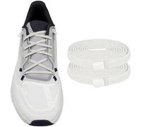 Endoto Cordones Elasticos para ON Cloudtilt Zapatillas de Deporte, Repuesto 4MM Sin Atar Elastic Cordón Laces para Running Sneaker - Blanco Perla, 26 pulgadas