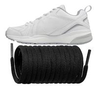 Endoto Cordones Ovalados para New Balance 608/530 Zapatillas, 6MM Repuesto Cordon Laces para Running Sneaker - Negro, 65 pulgadas