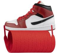 Endoto Cordones para Air Jordan 1/2/3/4/5/6/7/8 zapatillas, Agujetas cordón de repuesto planos Shoelaces Laces(Rojo,45 pulgadas)