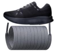 Endoto Cordones para On Cloudsurfer Zapatillas, 6MM Repuesto Planos Cordon Laces para Running Sneaker (Gris, 45 pulgadas)