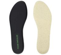 Endoto Plantillas de espuma viscoelástica para Skechers zapatos hombre, Insoles inserts inserto gruesos actualizados acolchadas de reemplazo para mayor comodidad-Negro&Beige 46 EU