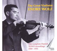 Endre Wolf Endre Wolf: The Great Violinist (CD) Album (Importación USA)