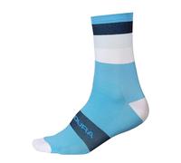 ENDURA Bandwidth Ciclismo Calcetines para Hombre, Hi-Viz Blue, S