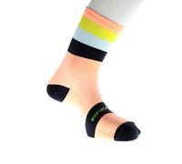 ENDURA Bandwidth Ciclismo Calcetines para Hombre, Neon Peach, S