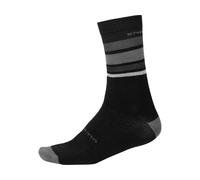 Endura Calcetines BaaBaa Merino a rayas negro 37-42