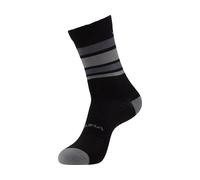 Endura Calcetines BaaBaa Merino a rayas negro 42.5-47