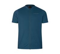 Endura Camiseta con cremallera Loop S/S azul S