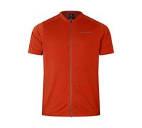 Endura Camiseta con cremallera Loop S/S rojo XL