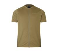 Endura Camiseta con cremallera Loop S/S verde XL