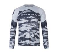 Endura Camiseta de manga larga estampada LTD Mountain Camo negro S