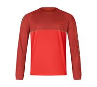Endura Camiseta impresa de manga larga rojo L