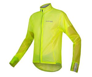 Endura Capa de carreras FS260-Pro Adrenaline para hombre, color amarillo, talla L