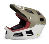 Endura Casco SingleTrack Full Face MIPS verde
