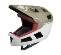Endura Casco SingleTrack Full Face verde