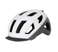 Endura Core Ser Visto y Estar Seguro con Este Casco Urbano Altamente Visible con tecnología MIPS®, Blanco, L-XL