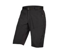 ENDURA Hummvee Short con Culote Interior para Hombre, Negro, S